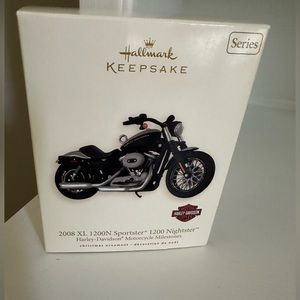 Harley Davidson Hallmark Keepsake 2008 XL 1200N Sportster ornament